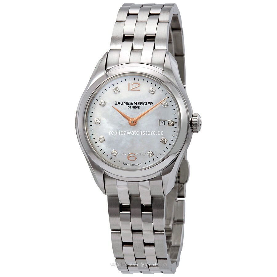 Baume Et Mercier Clifton 10176 Ladies Quartz