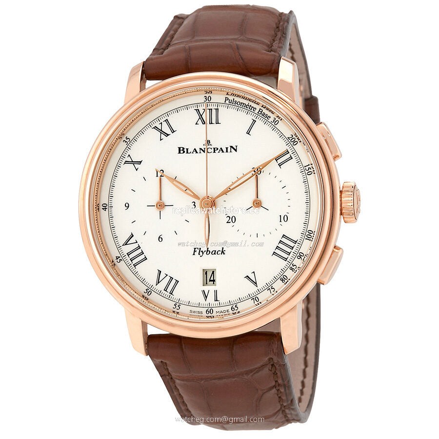 Blancpain Chonographe Flyback Pulsometre 6680F-3631-55B Men's Automatic