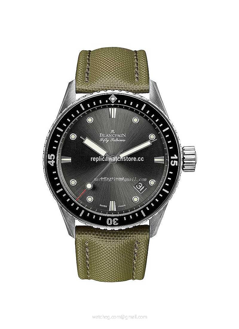 Blancpain Fifty Fathoms Bathyscaphe 5000-1110-K52A Men's Automatic