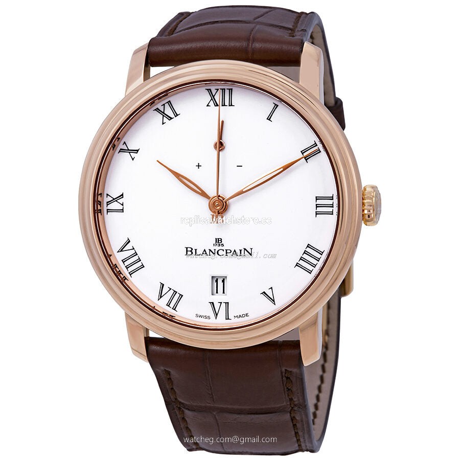 Blancpain Villeret 8 Days Manual Wind 6613-3631-55B Men's Hand Wind