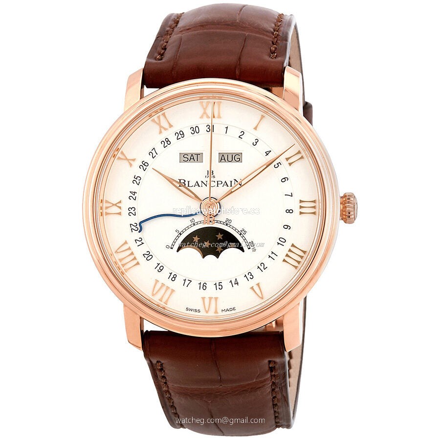 Blancpain Villeret Moonphase 6654-3642-55B Men's Automatic