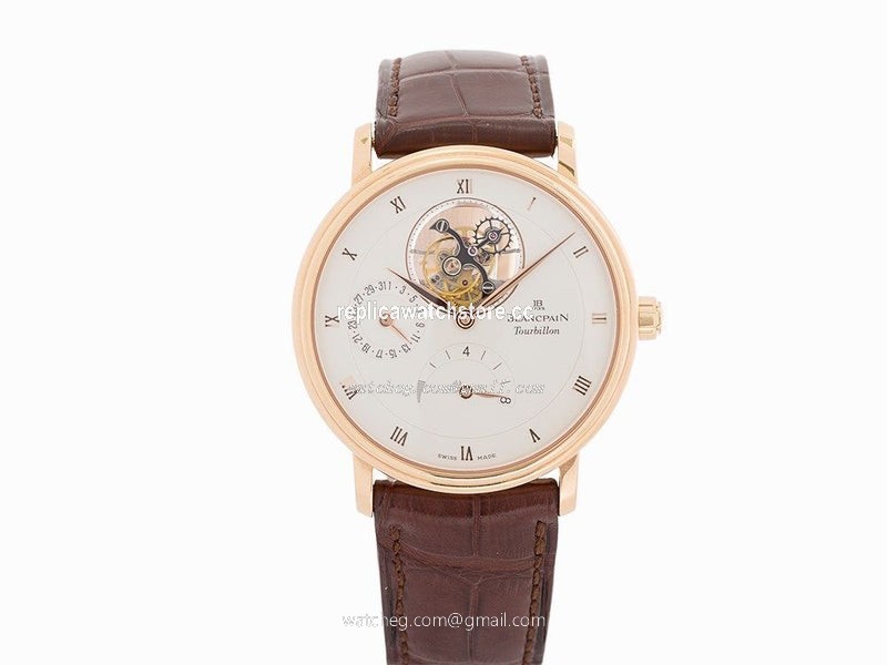 Blancpain Villeret Tourbillon 6025-3642-55B Men's Automatic