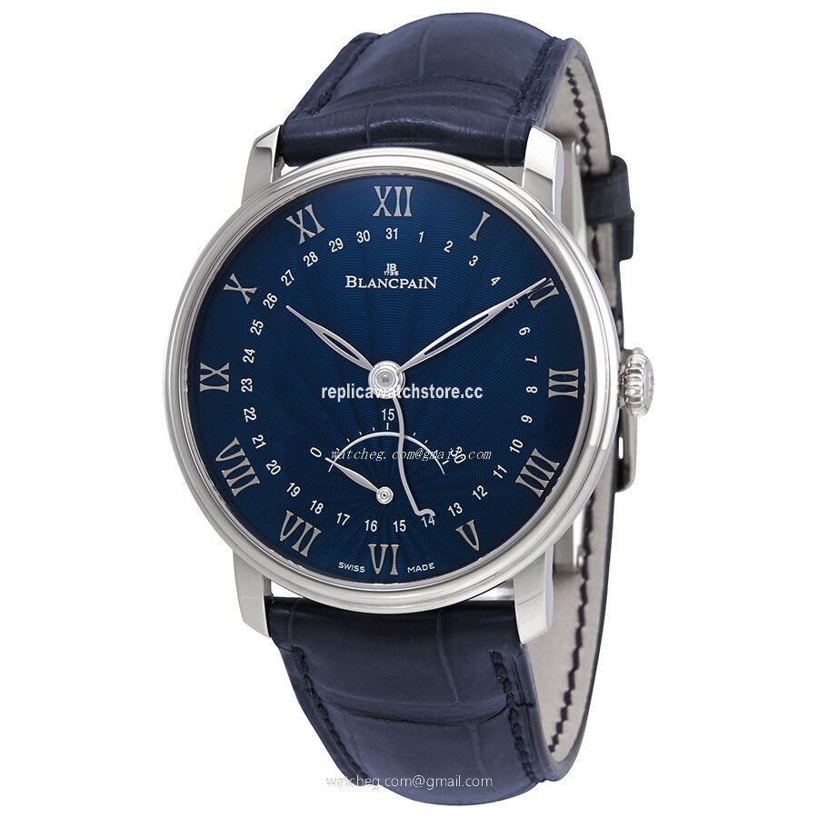 Blancpain Villeret Ultra Slim Retrograde 6653Q-1529-55B Men's Automatic