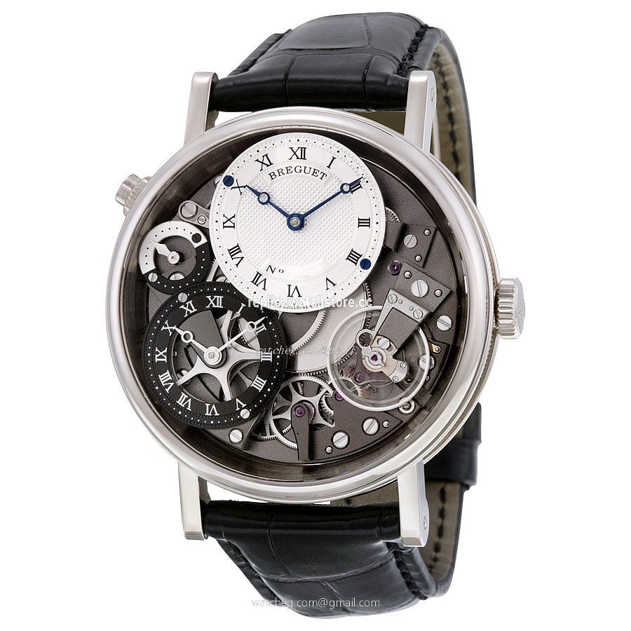 Breguet Tradition Gmt Manual Wind 40Mm 7067BB/G1/9W6 Men's Hand Wind