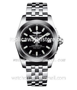 Breitling Galactic W7433012-BE08-376A Ladies Quartz