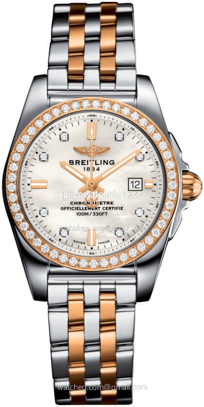 Breitling Galactic C72348531A1C1 Ladies Quartz
