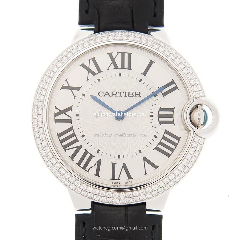 Cartier Ballon Bleu WE902056 Men's Hand Wind