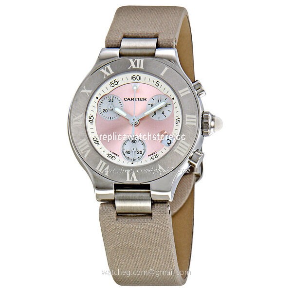 Cartier Chronoscaph W1020012 Ladies Quartz