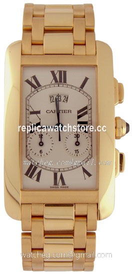 Cartier Tank W26058K2 Men's Quartz