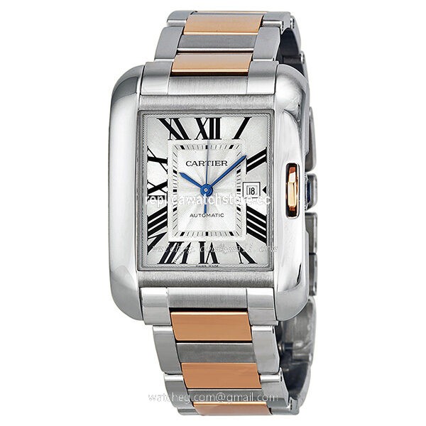 Cartier Tank W5310037 Ladies Automatic