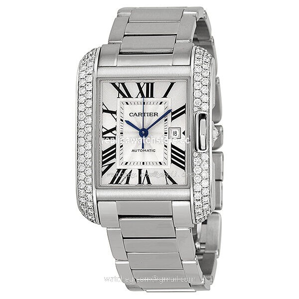 Cartier Tang Anglaise WT100009 Ladies Automatic