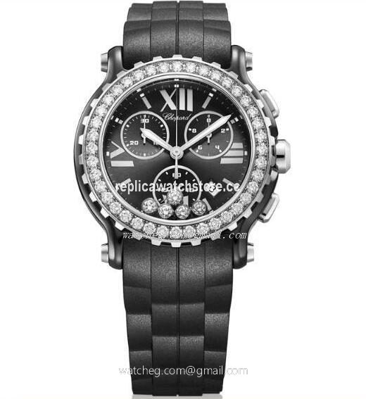 Chopard Happy Sport Chrono 288499-3009 Ladies Quartz