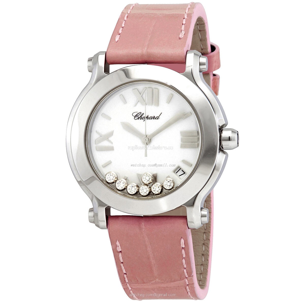Chopard Happy Sport Ii 278475-3001 PINK Ladies Quartz