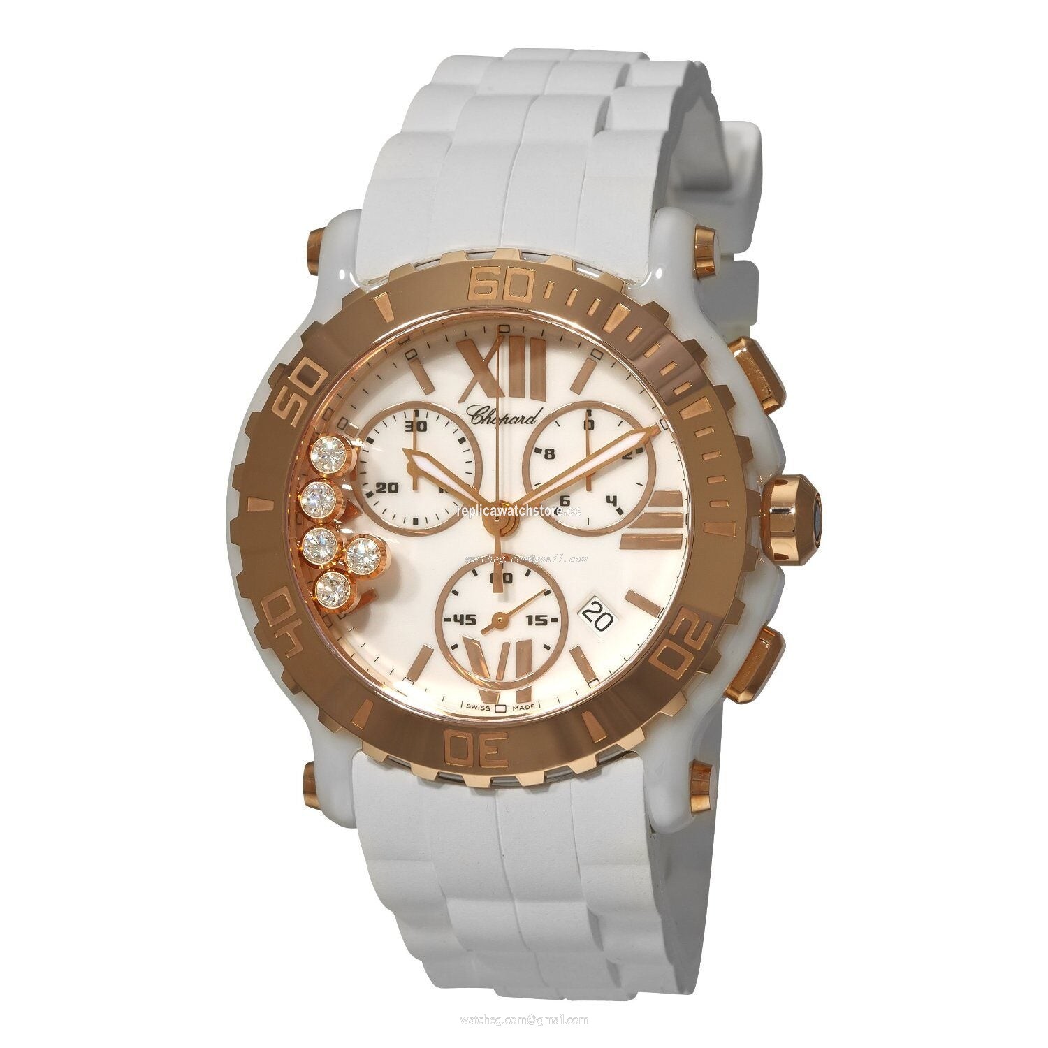 Chopard Happy Sport Round 288515-9001 Ladies Quartz