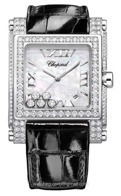 Chopard Happy Sport Ii Square 283571-1001 Ladies Quartz