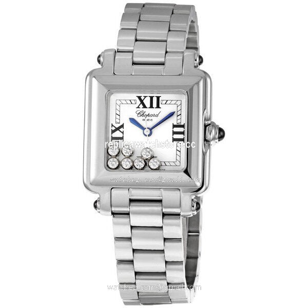 Chopard Happy Sport Square 278349-3006WHT Ladies Quartz