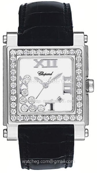Chopard Happy Sport Square 278504-2001 Ladies Quartz