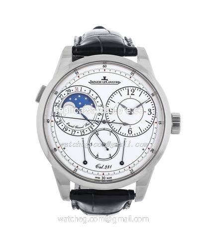 Jaeger LeCoultre Doumetre A Quantieme Lunaire Q60435E1 Men's Hand Wind