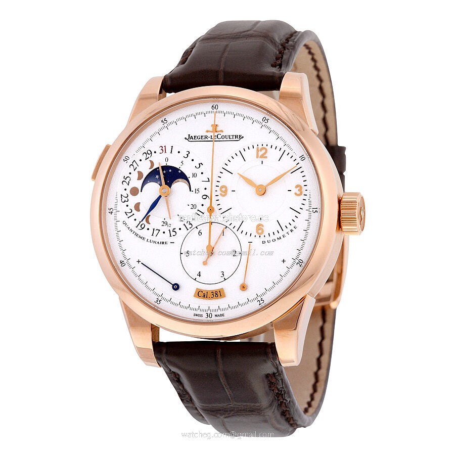 Jaeger LeCoultre Doumetre A Quantieme Lunaire Q6042521 Men's Hand Wind