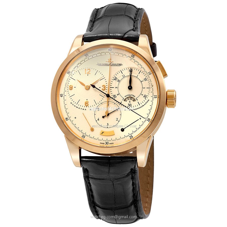 Jaeger LeCoultre Duometre And Chronograph Q6011420 Men's Hand Wind