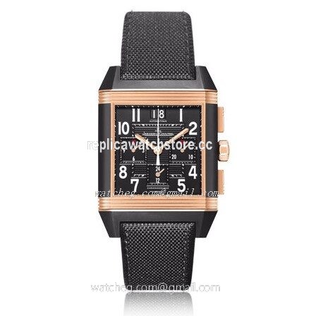 Jaeger LeCoultre Reverso Squadra Chronograph Gmt Q7012471 Men's Hand Wind