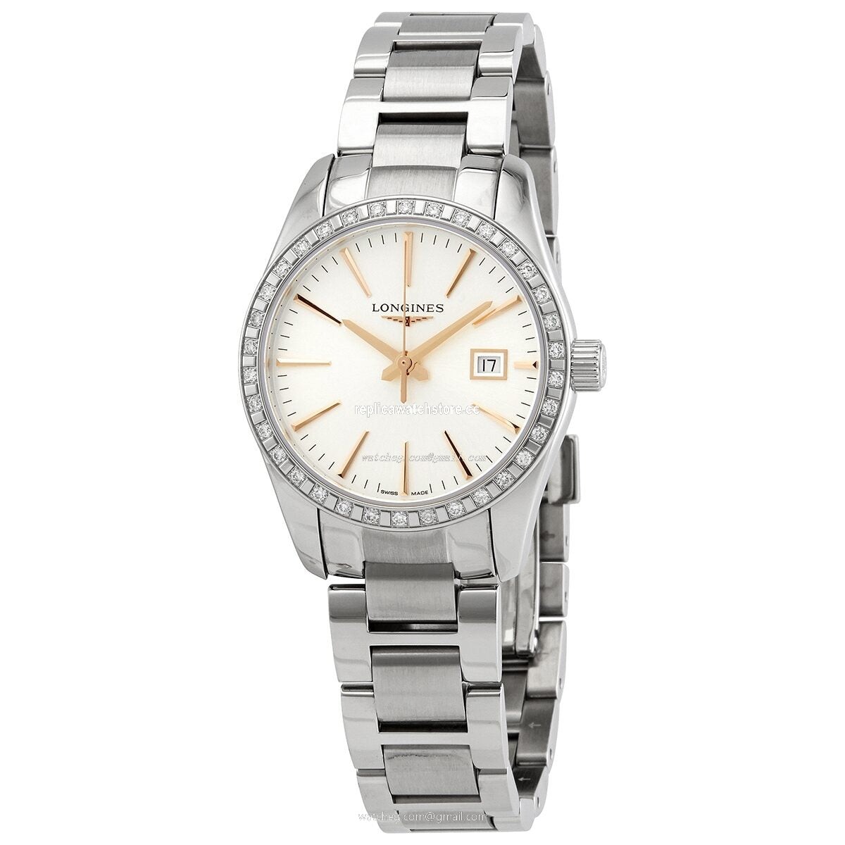 Longines Conquest L2.286.0.72.6 Ladies Quartz