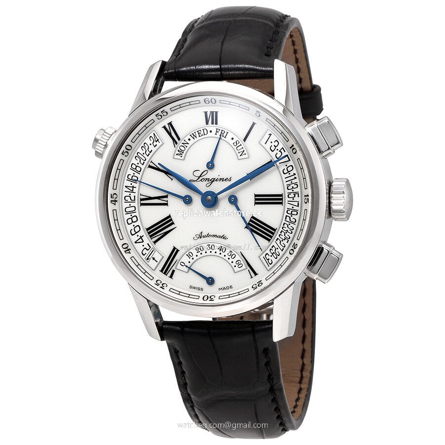 Longines Retrograde L4.797.4.71.2 Men's Automatic