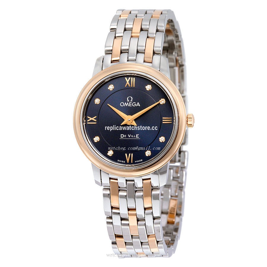 Omega De Ville 424.20.27.60.53.001 Ladies Quartz
