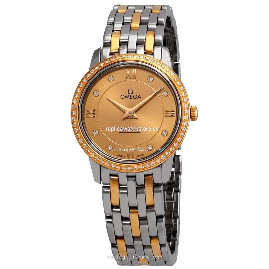 Omega De Ville 424.25.27.60.58.001 Ladies Quartz