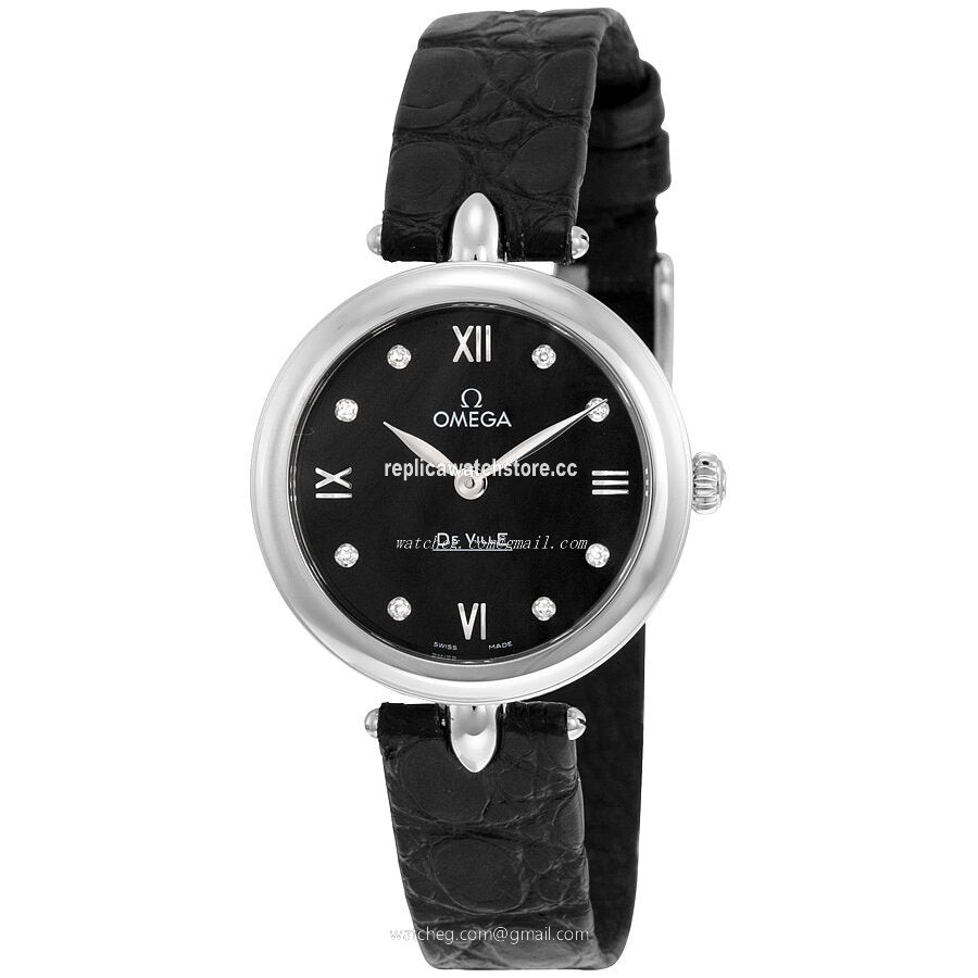 Omega De Ville 424.13.27.60.51.001 Ladies Quartz