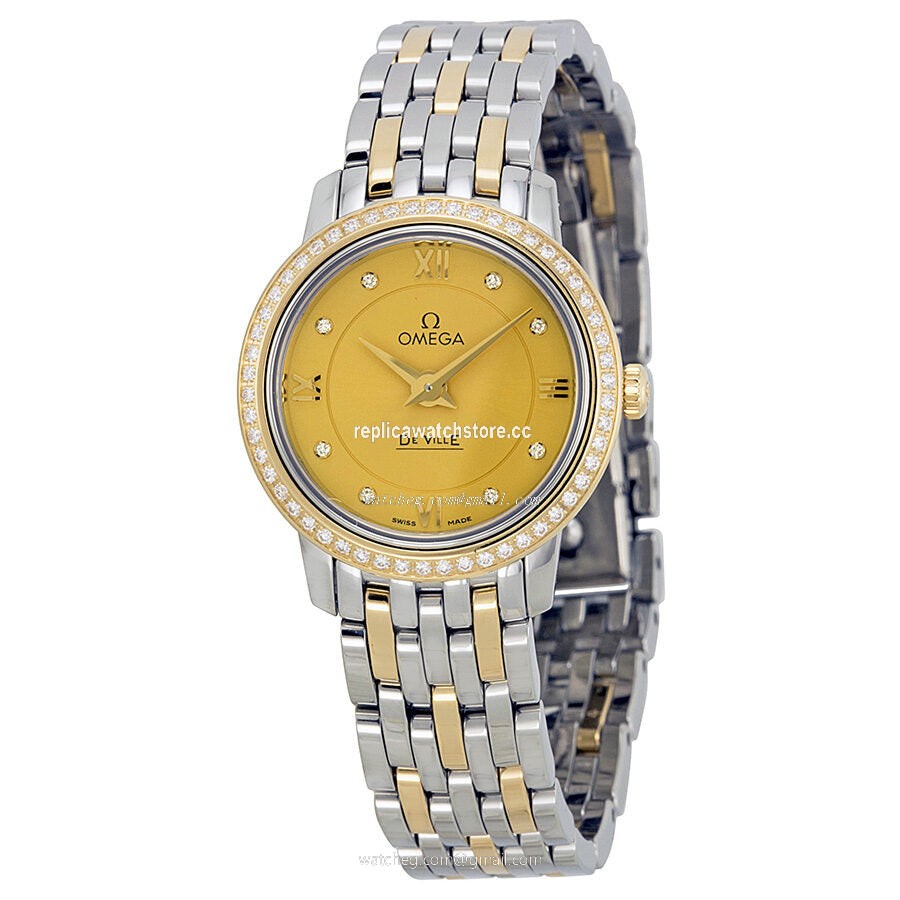 Omega De Ville 424.25.24.60.58.001 Ladies Quartz