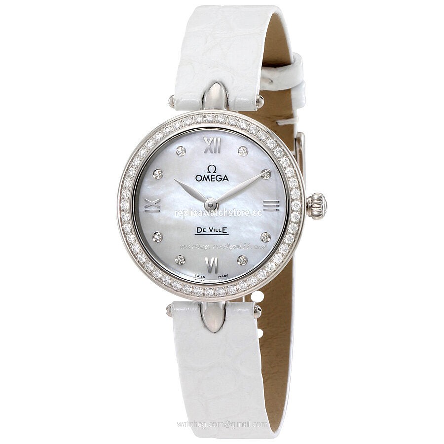 Omega De Ville 424.18.27.60.55.001 Ladies Quartz