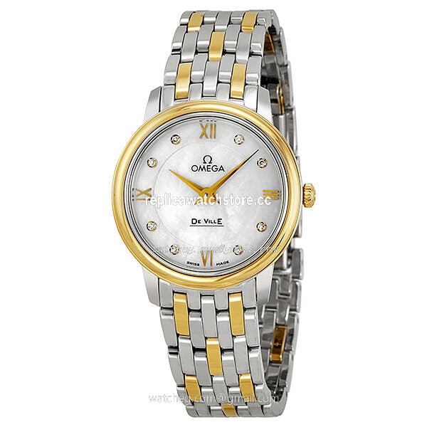 Omega De Ville 424.20.27.60.55.001 Ladies Quartz