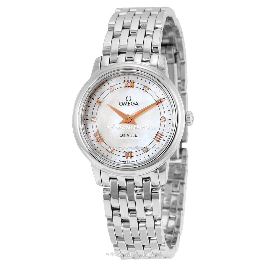 Omega De Ville 424.10.27.60.55.001 Ladies Quartz