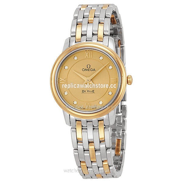 Omega De Ville 424.20.27.60.58.001 Ladies Quartz