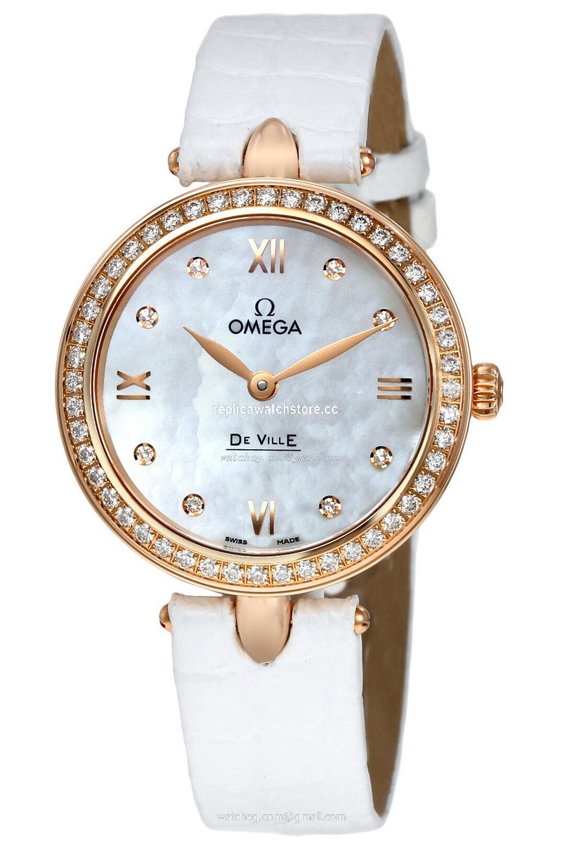 Omega De Ville 424.58.27.60.55.002 Ladies Quartz