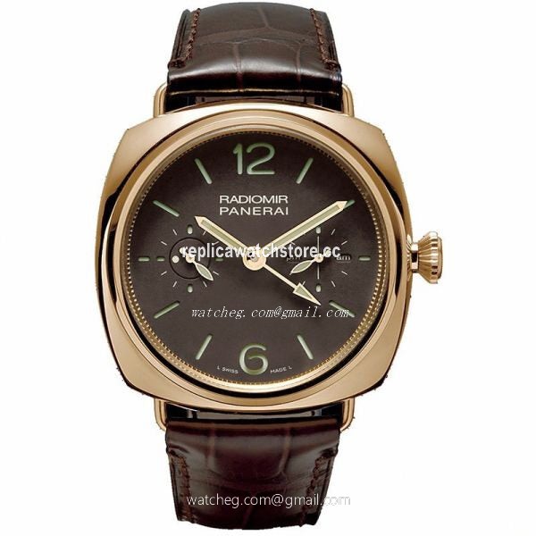 Panerai Radiomir Tourbillon Gmt Oro Rosa PAM00330 Men's Automatic