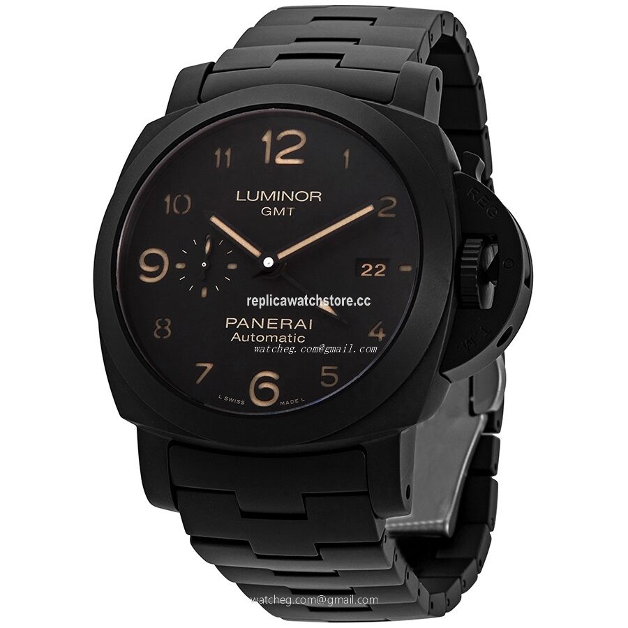 Panerai Tuttonero Luminor Gmt PAM01438 Men's Automatic