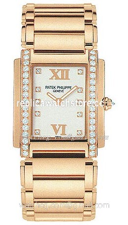 Patek Philippe 4910-11R-WHITE Ladies Quartz