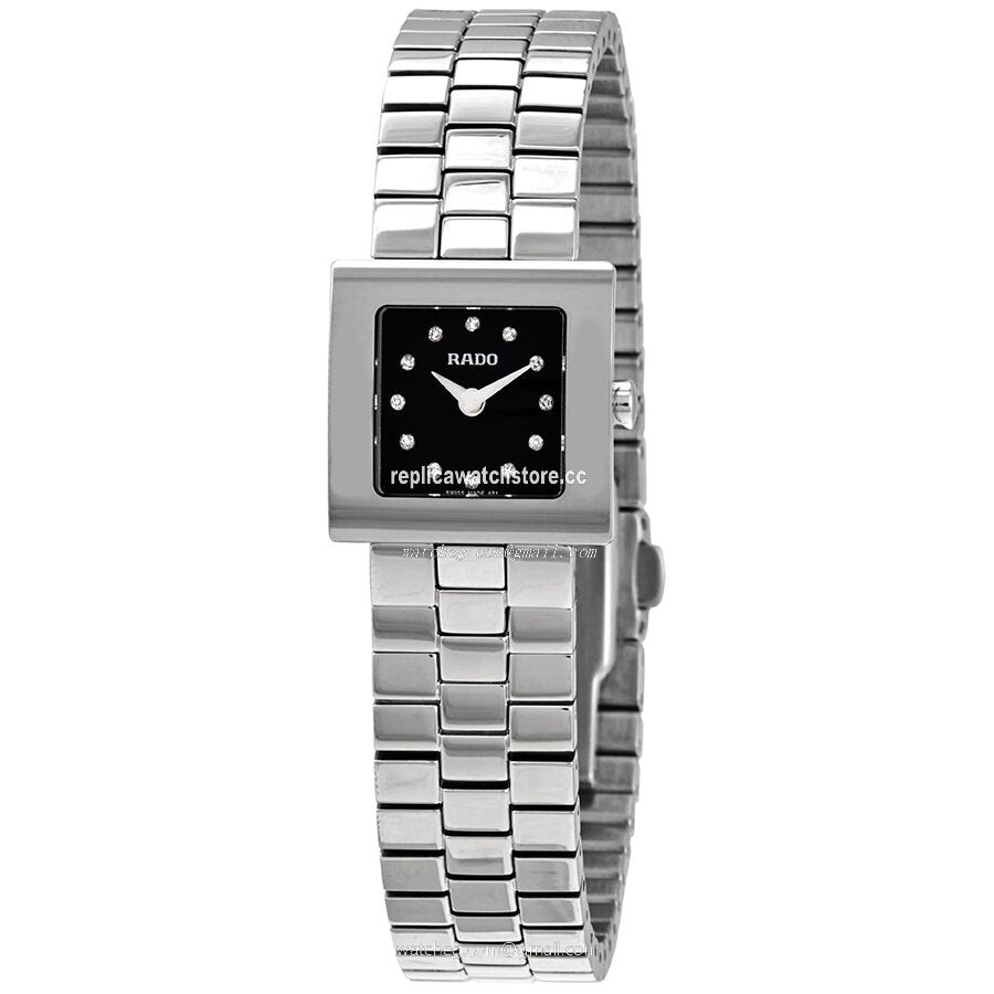 Rado Diastar Sqaure R18682713 Ladies Quartz