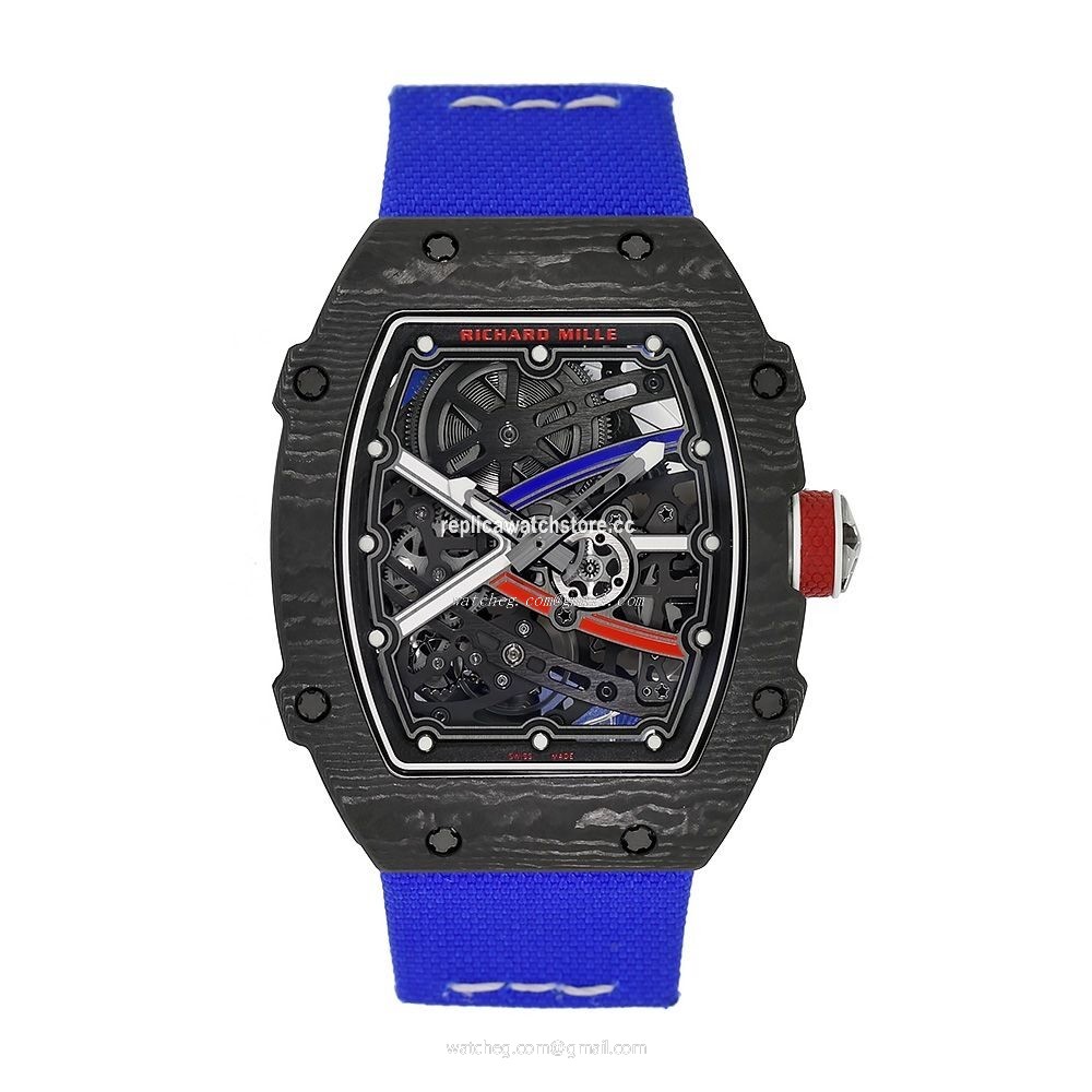 Richard Mille Rm 67-02 RM67-02 Sebastian Ogier Black/Blue Men's Automatic