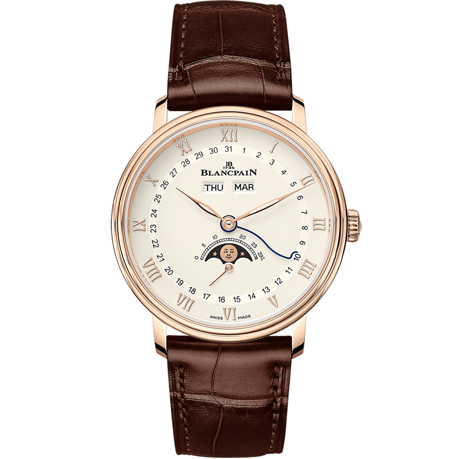 Blancpain Villeret Quantieme Complet 6264-3642-55B Men/Unisex Automatic