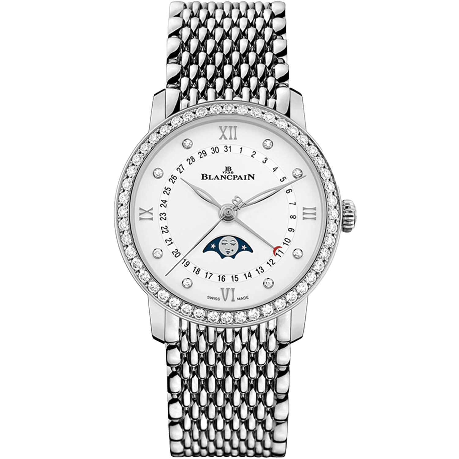 Blancpain Villeret Quantieme Phase de Lune 6126-4628-MMB Women Automatic