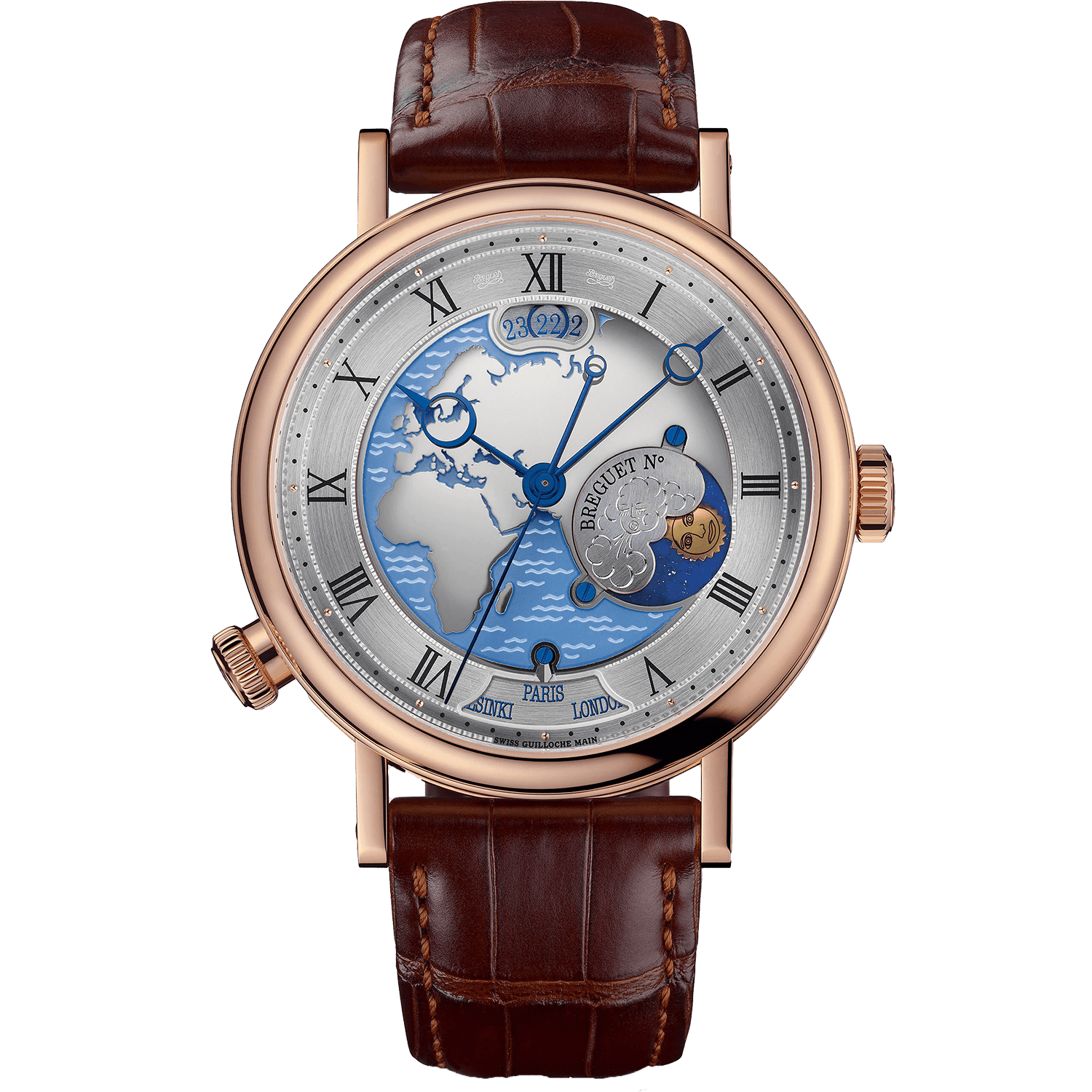 Breguet Classique Hora Mundi 5717BR/EU/9ZU Men/Unisex Automatic