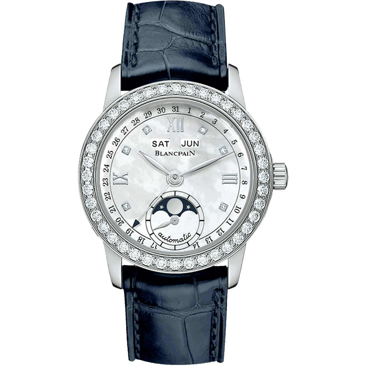 Blancpain Women Quantieme Complet 2360-4691A-55A Women Automatic