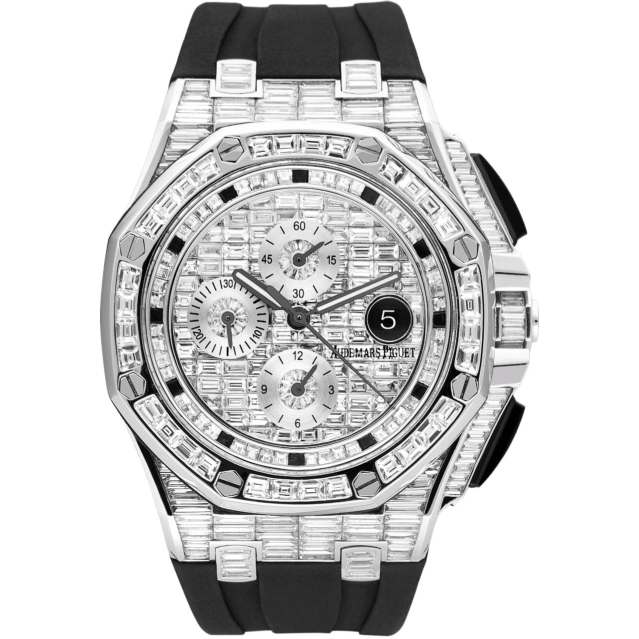Audemars Piguet Royal Oak Selfwinding Chronograph 26400SO.OO.A002CA.01-CASE-PAVE Men/Unisex Self-winding