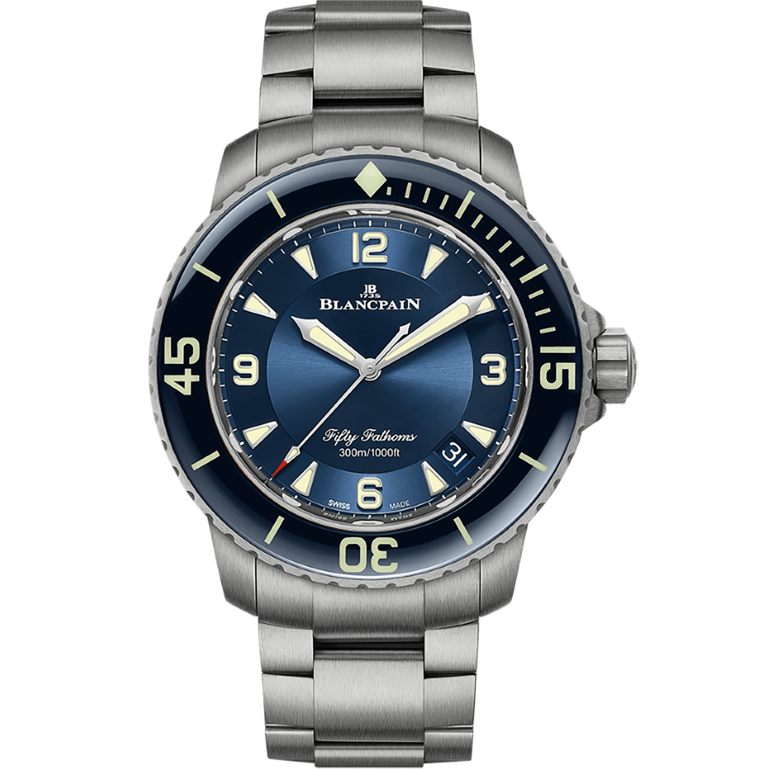 Blancpain Fifty Fathoms 5015-12B40-98B Men/Unisex Automatic