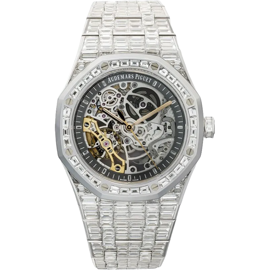 Audemars Piguet Royal Oak Double Balance Wheel Openworked 15417BC.ZZ.1267BC.01 Men/Unisex Self-winding