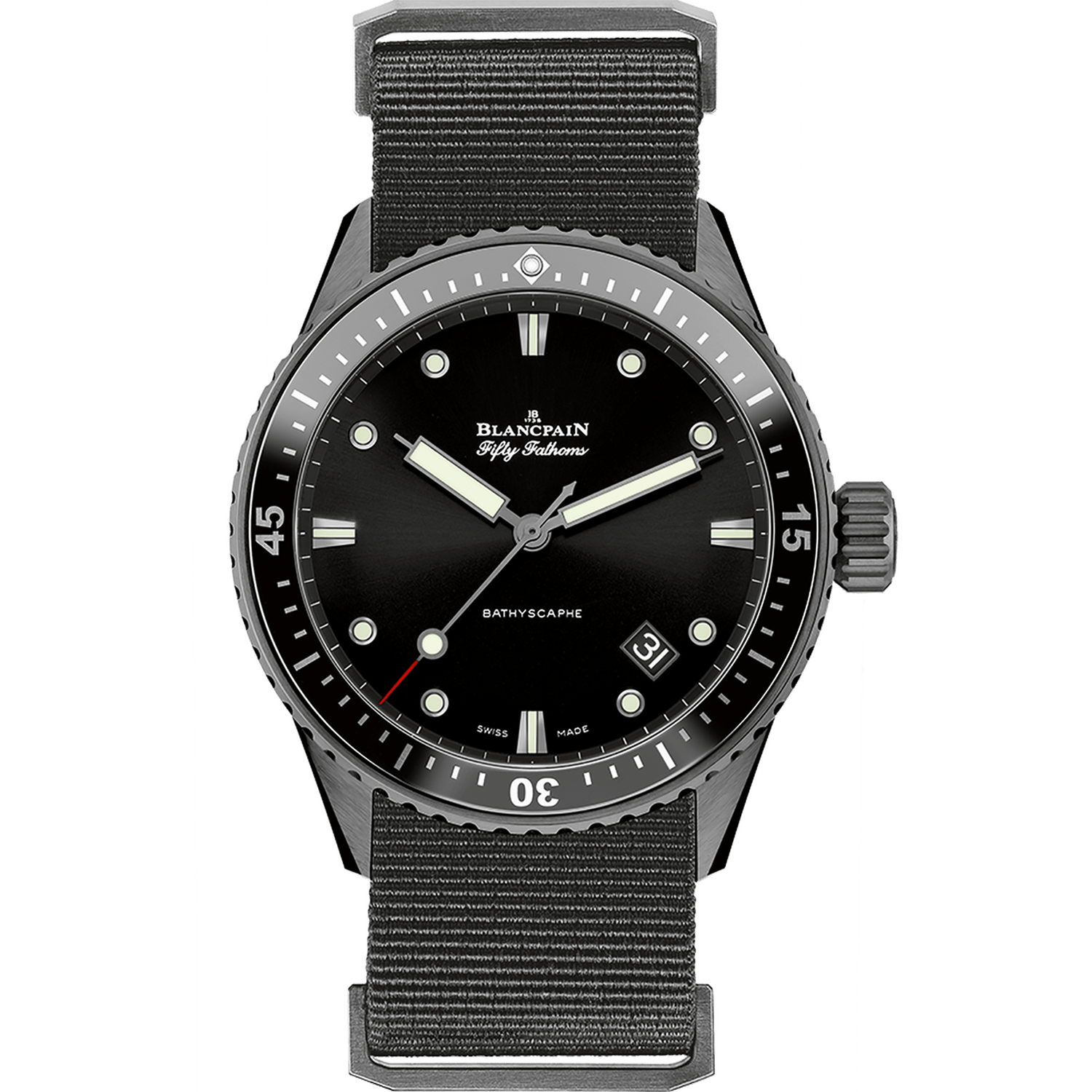 Blancpain Fifty Fathoms Bathyscaphe 5000-0130-NABA Men/Unisex Automatic