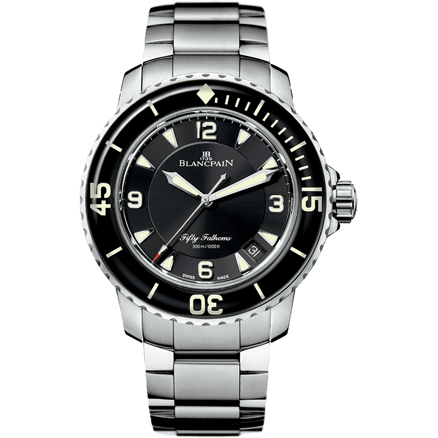 Blancpain Fifty Fathoms 5015-1130-71S Men/Unisex Self-winding